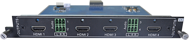 MMX-4O-UH  :::  การ์ดสัญญาณออก HDMI รองรับสัญญาณ 4K
